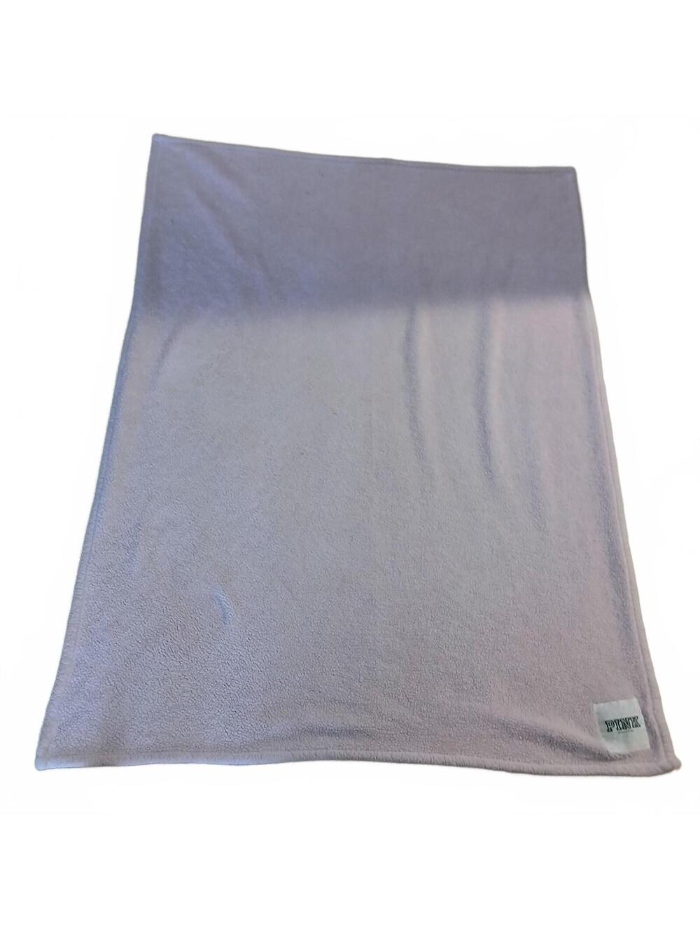 PINK Sherpa Throw Blanket Light Pink Victoria's Secret Cozy Fleece Plush